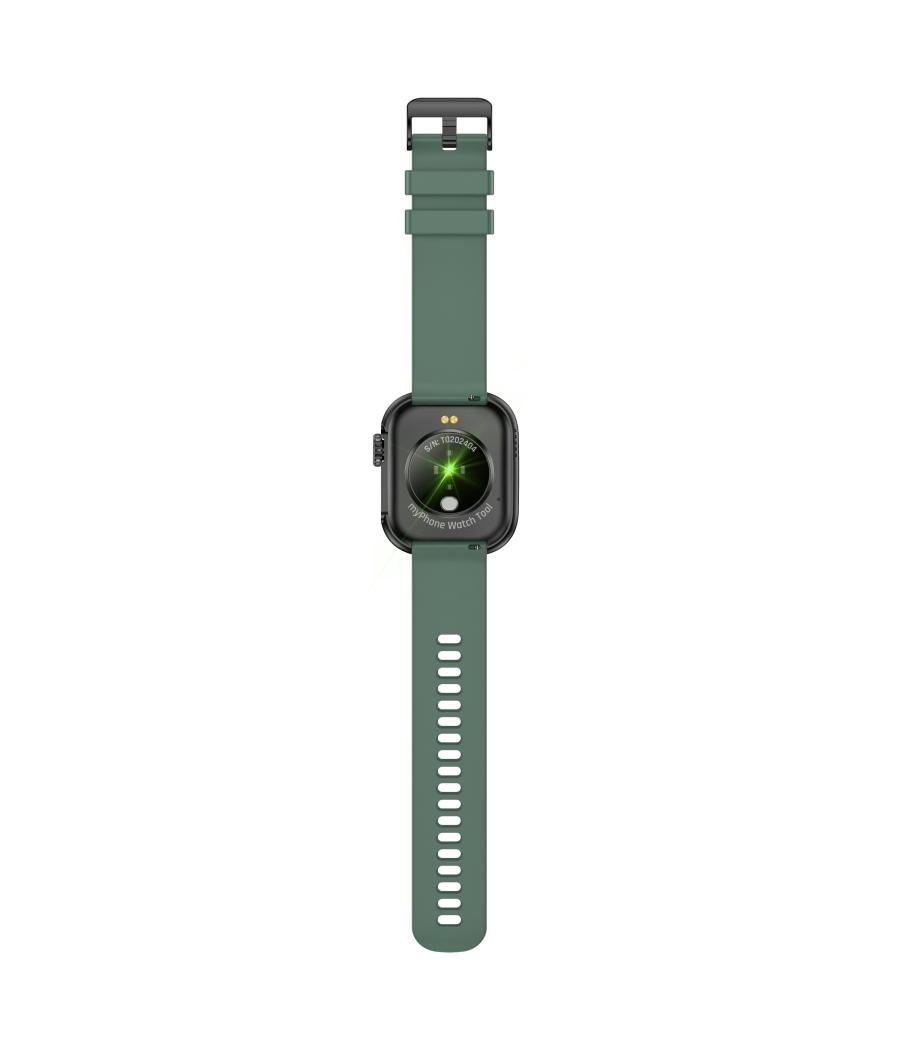 Reloj smartwatch myphone tool black green