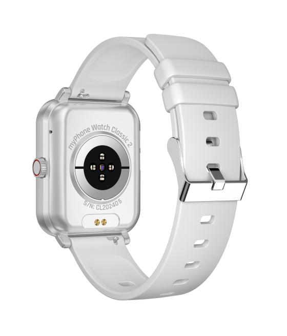 Reloj smartwatch myphone classic 2 silver grey