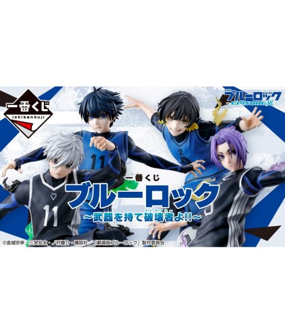 Ichiban kuji banpresto blue lock take up arms stricker