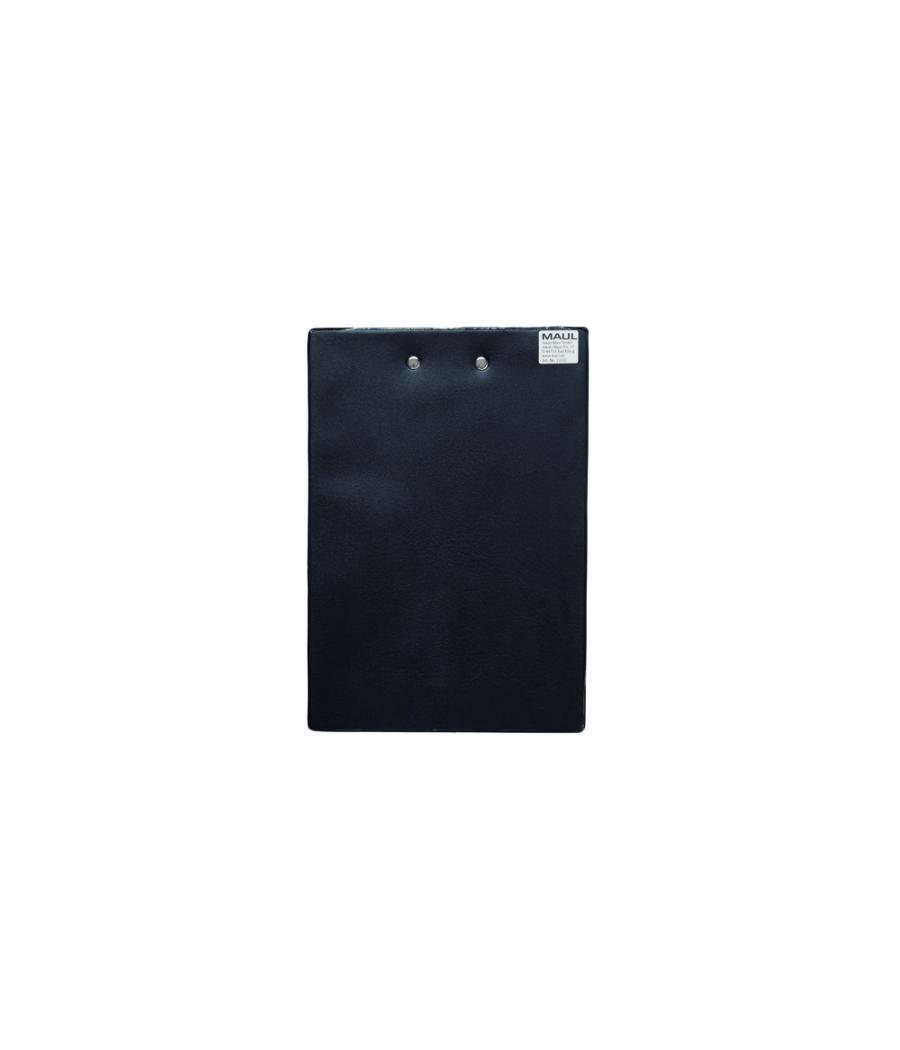 Portanotas maul din a5 cartón plastificado pvc con pinza color negro