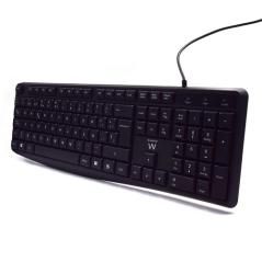 Ewent EW3001 teclado escritura silenciosa USB - Imagen 2