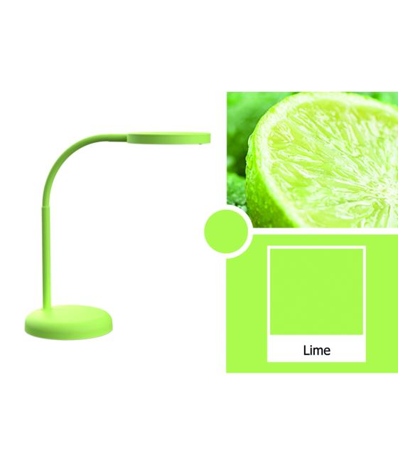 Lampara de escritorio maul led joy color verde lima 137x335x358 mm