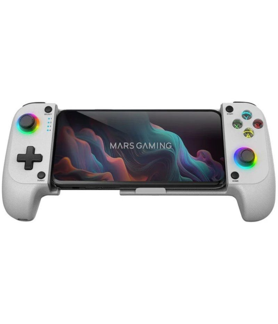 Gamepad mars gaming mgpx inalámbrico/ blanco