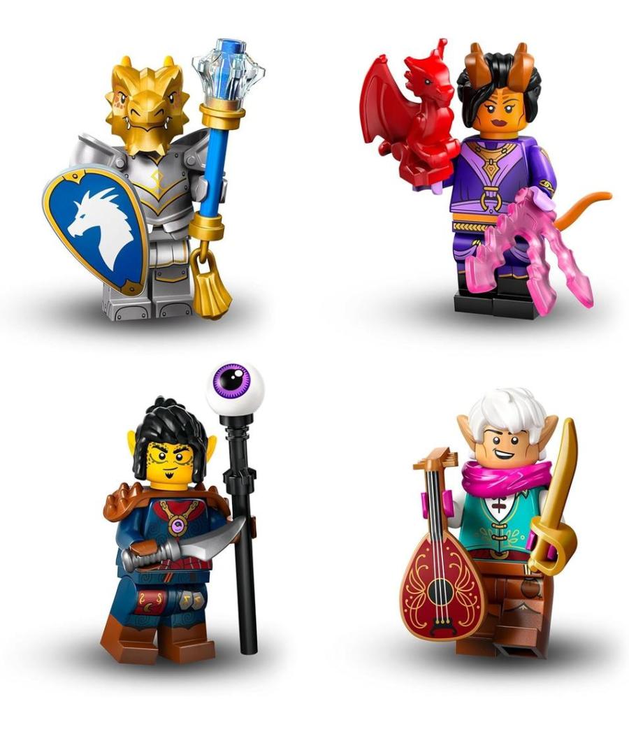 Mini figuras lego dungeons & dragons