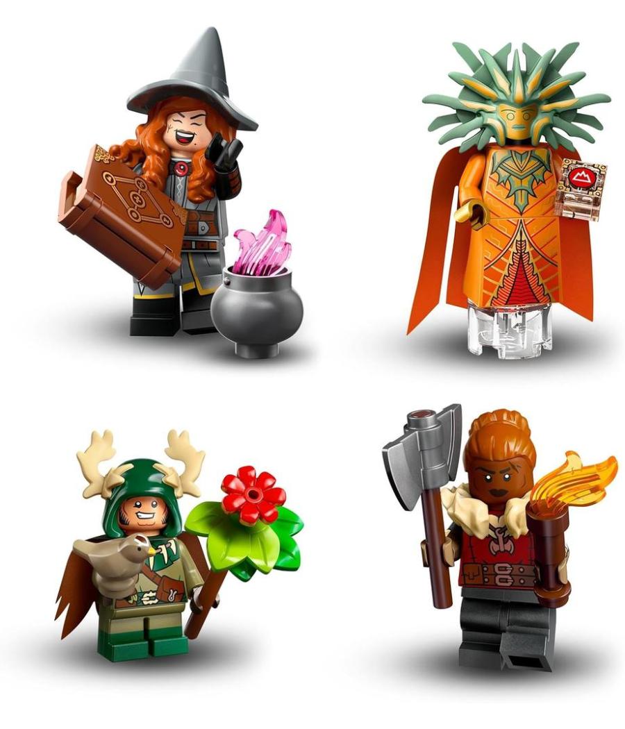 Mini figuras lego dungeons & dragons