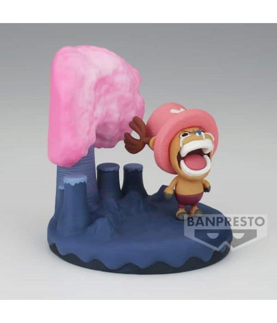 Figura banpresto one piece world collectable log stories tony tony chopper 5cm