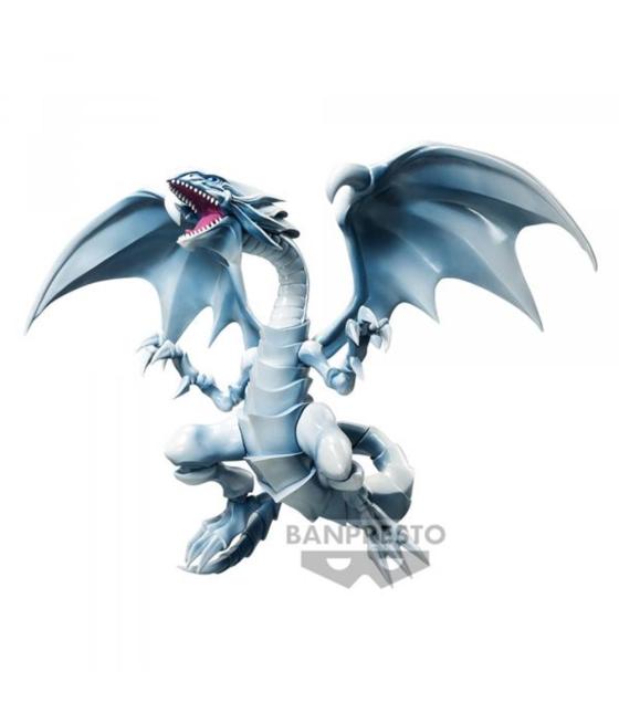 Figura banpresto yu - gi - oh! duel monsters dragon blanco de ojos azules 13cm