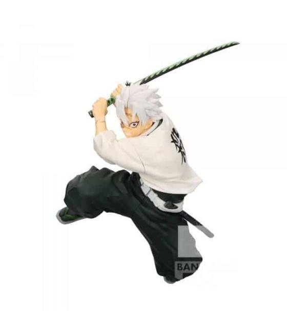 Figura banpresto demon slayer kimetsu no yaiba vibration stars sanemi shinazugawa 14cm