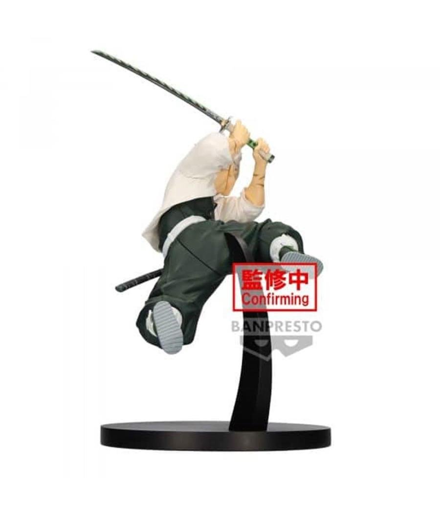 Figura banpresto demon slayer kimetsu no yaiba vibration stars sanemi shinazugawa 14cm