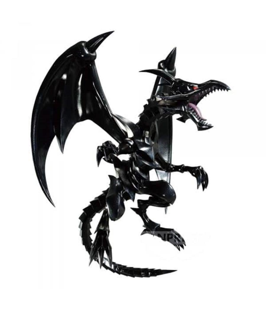 Figura banpresto yu - gi - oh! duel monsters dragon negro de ojos rojos 11cm