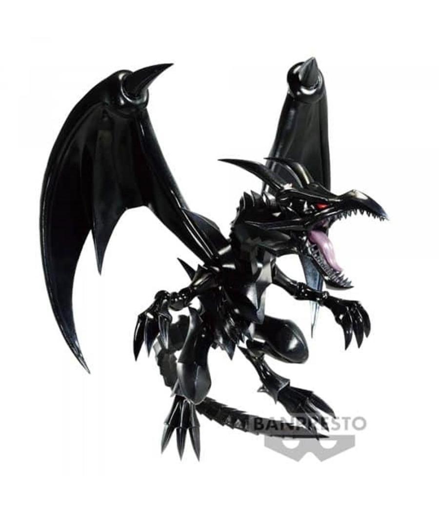 Figura banpresto yu - gi - oh! duel monsters dragon negro de ojos rojos 11cm