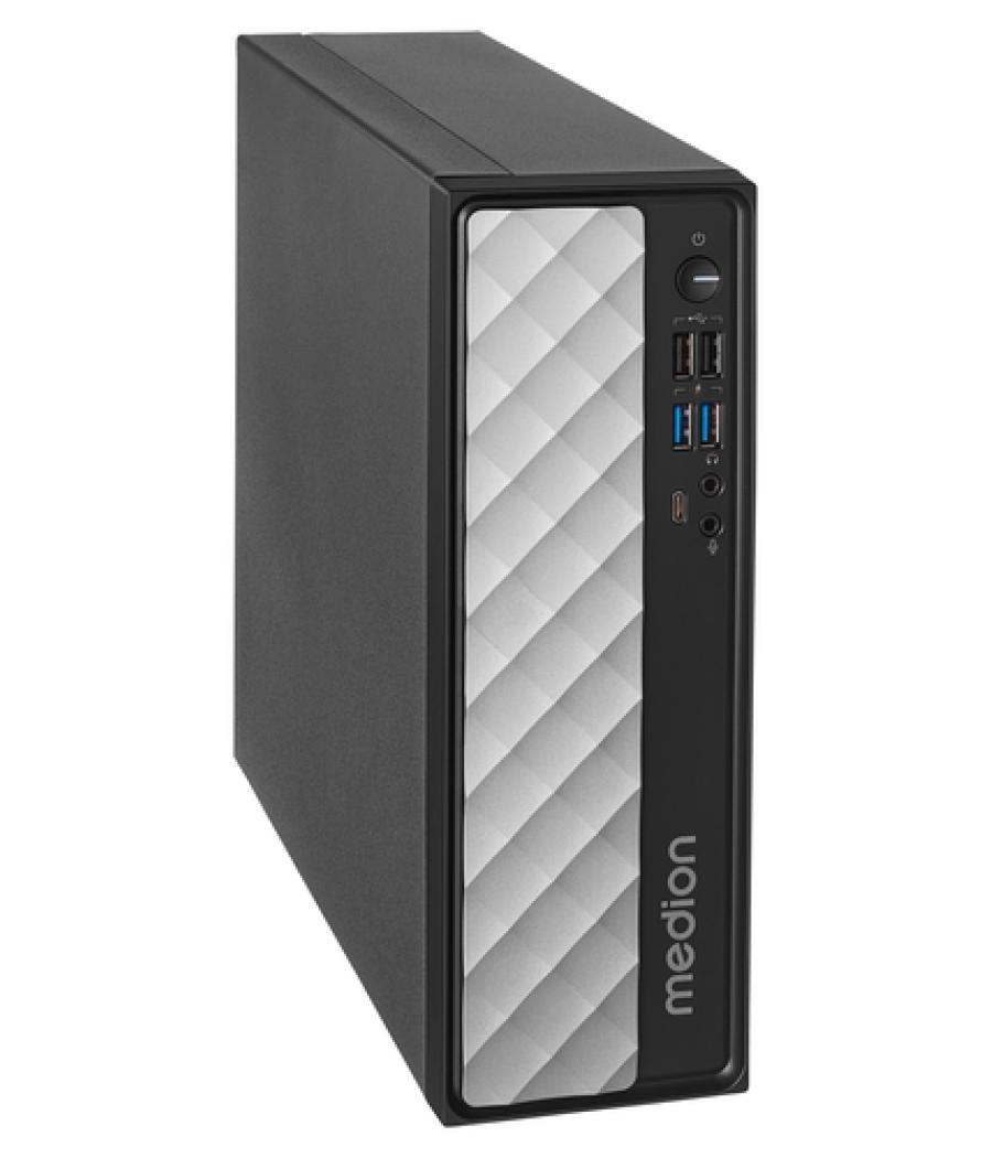 MEDION AKOYA T80 Intel® Core™ i5 i5-12450H 16 GB DDR4-SDRAM 512 GB SSD Windows 11 Home Mini PC Negro