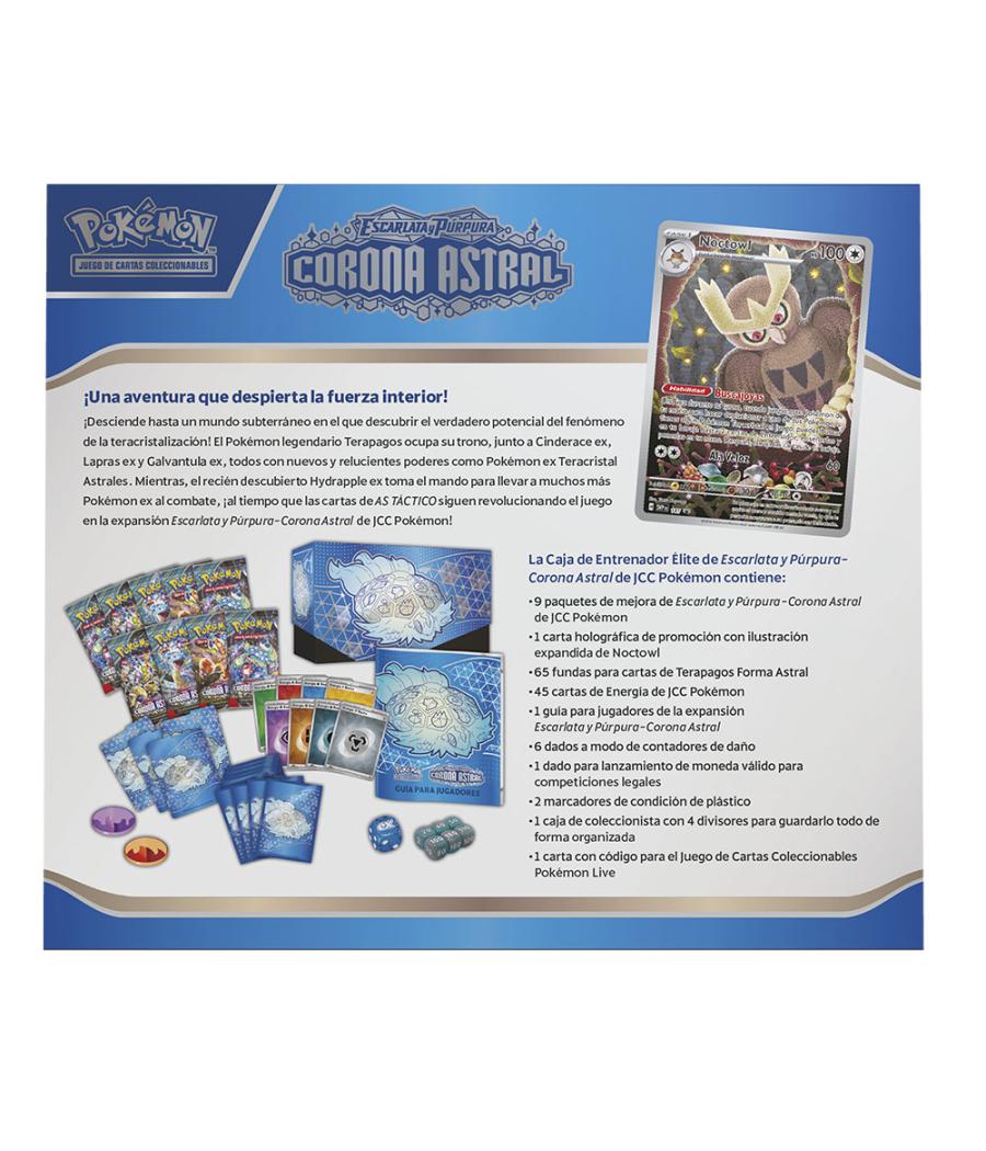 Juego de cartas pokemon tcg sv07 elite trainer box