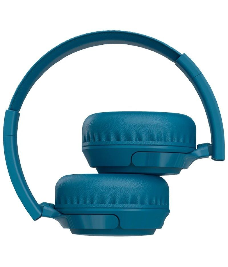 Auriculares inalámbricos spc heron 2 studio/ con micrófono/ bluetooth/ azules