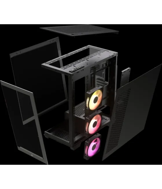 Corsair icue link 3500x rgb midi tower negro