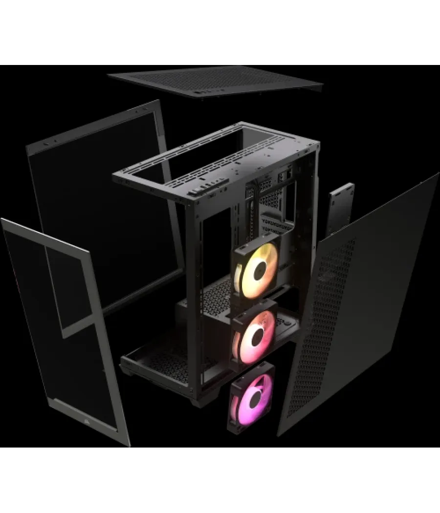 Corsair icue link 3500x rgb midi tower negro