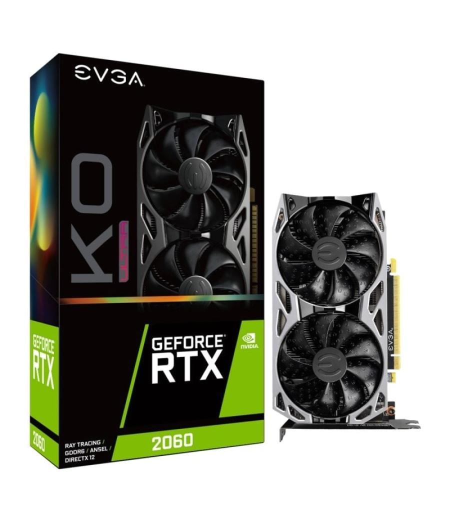 Tarjeta gráfica evga geforce rtx 2060 ko ultra gaming/ 6gb gddr6