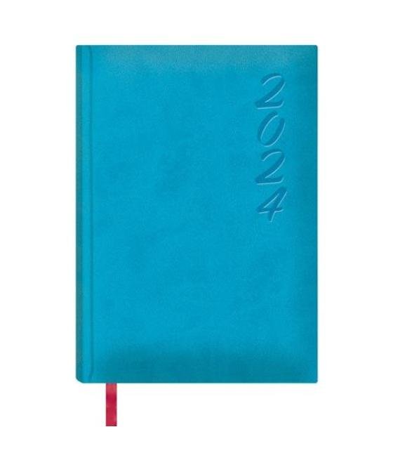 Dohe agenda anual samba 15x21cm d/p azul turquesa 2025