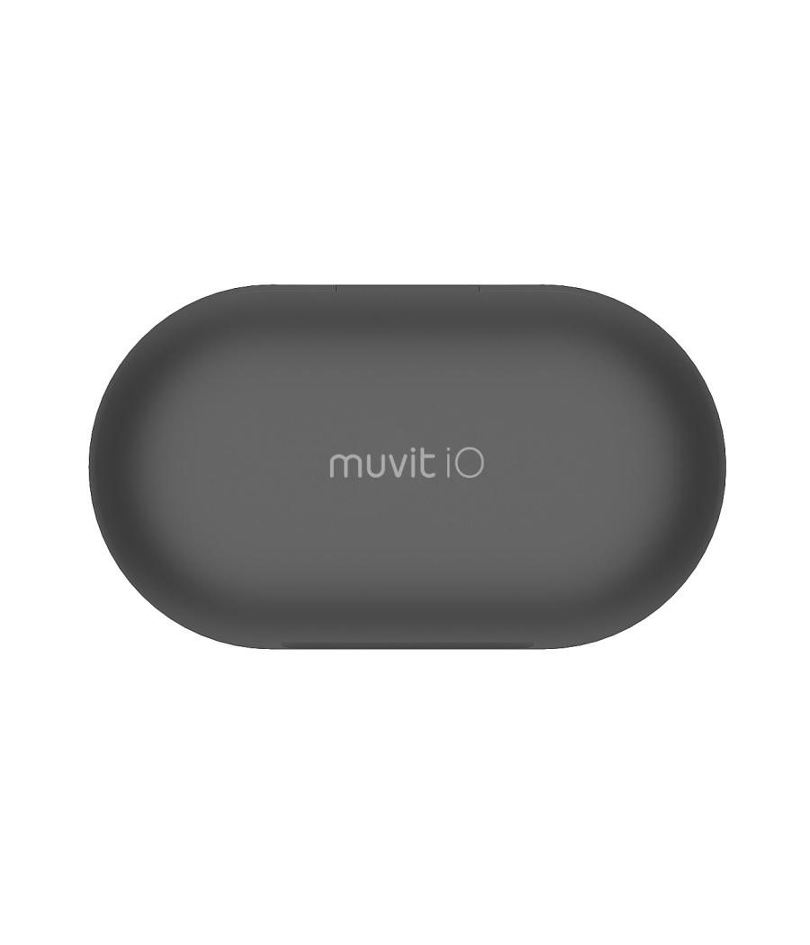 Auriculares muvit io g12 inalambrico negro