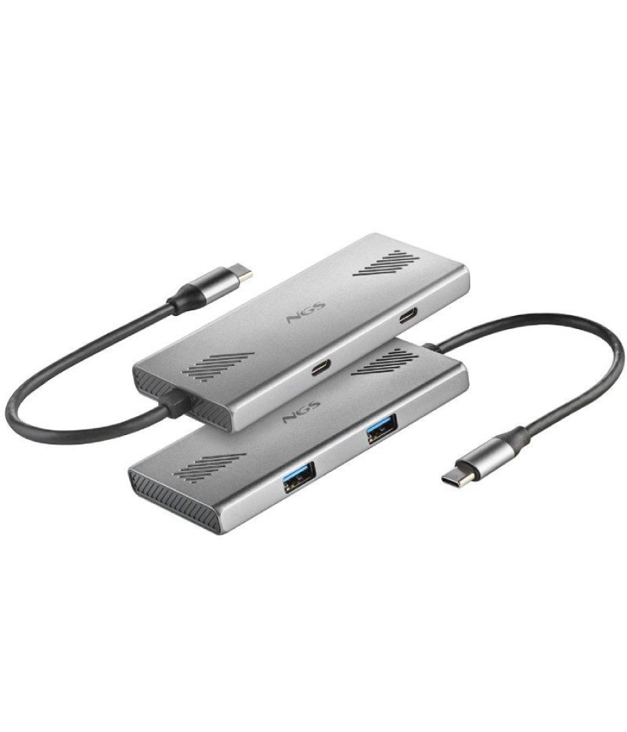 Hub usb tipo-c ngs wonderduo-c / 2xusb/ 2xusb tipo-c