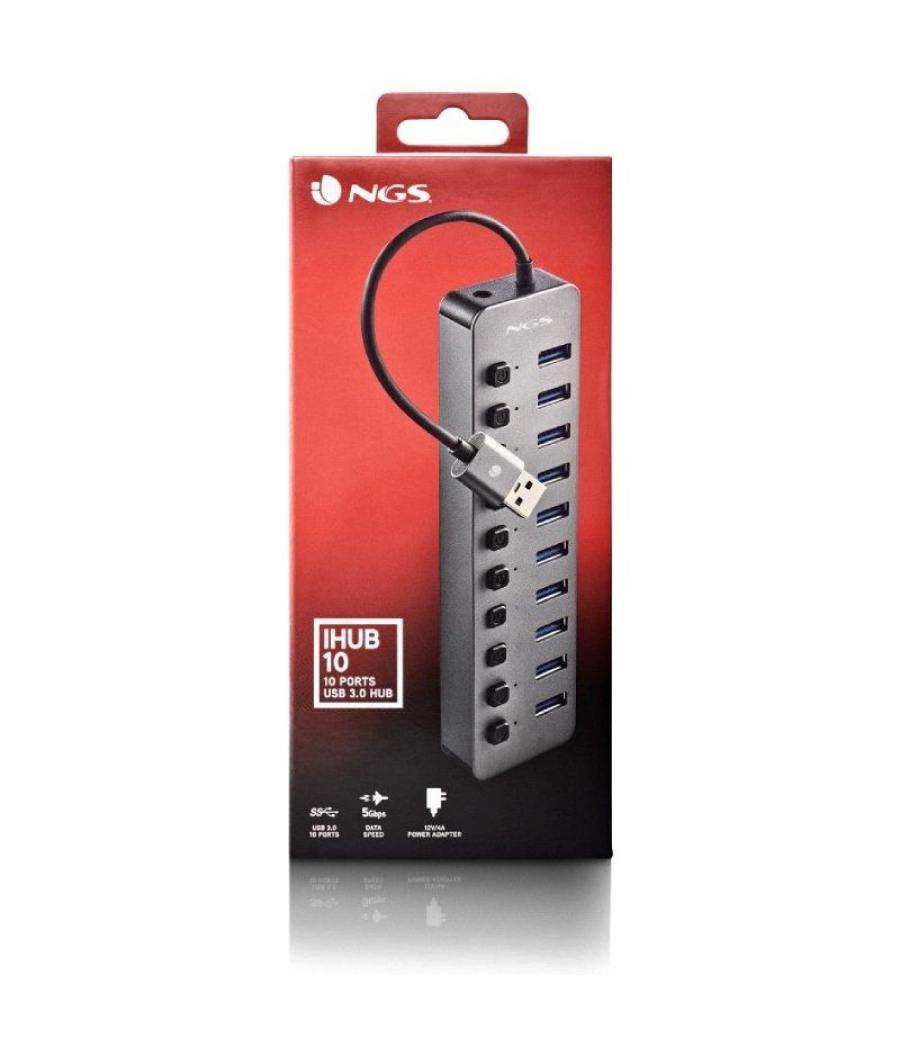 Hub usb ngs ihub10 / 10xusb 3.0