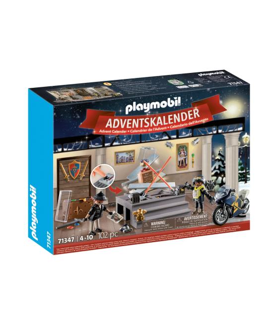 Calendario de adviento playmobil robo en el museo