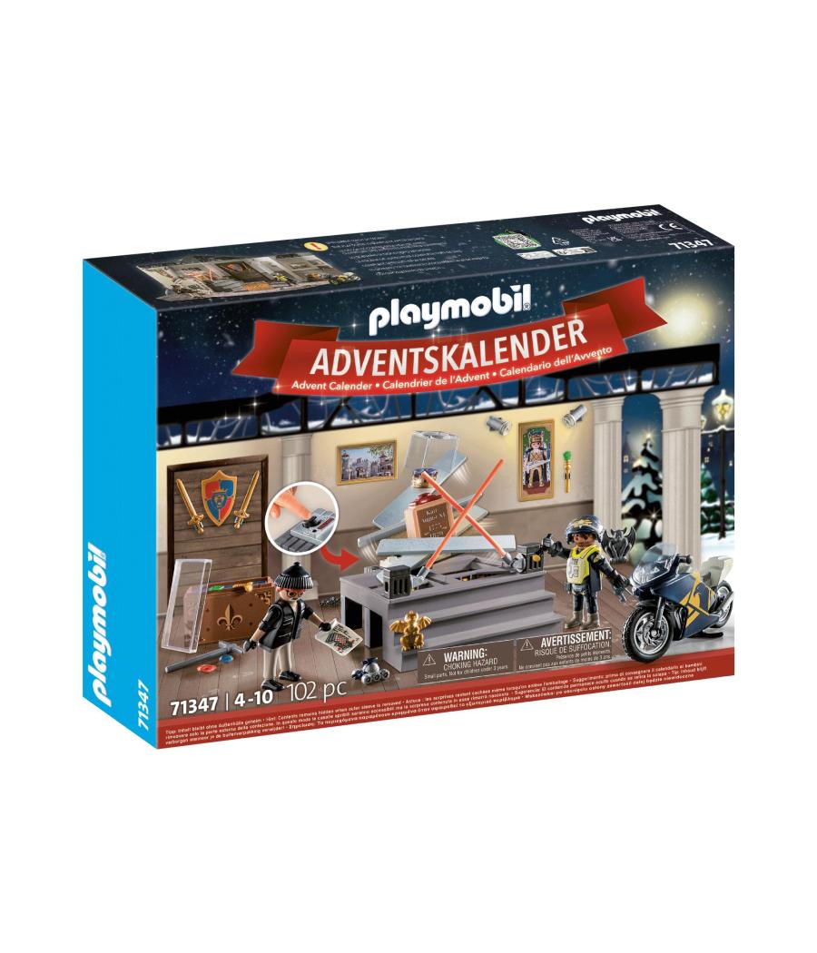 Calendario de adviento playmobil robo en el museo