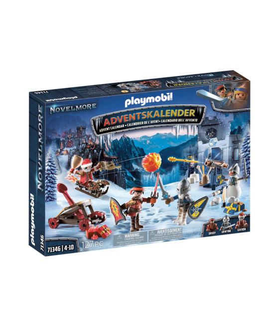 Calendario de adviento playmobil novelmore - batalla en la nieve