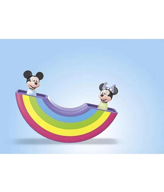 Playmobil junior: disney mickey y minnie casa en las nubes