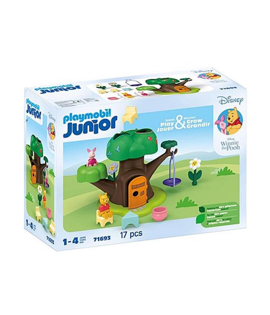 Playmobil junior disney: winnie the pooh y piglet casa del árbol