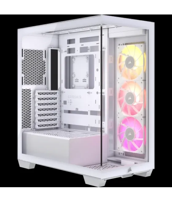 Corsair icue link 3500x rgb midi tower blanco