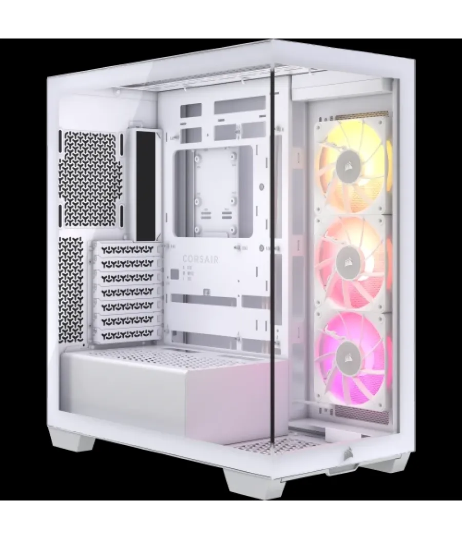 Corsair icue link 3500x rgb midi tower blanco