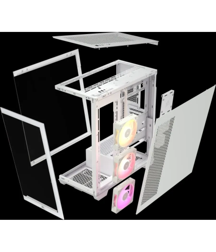 Corsair icue link 3500x rgb midi tower blanco