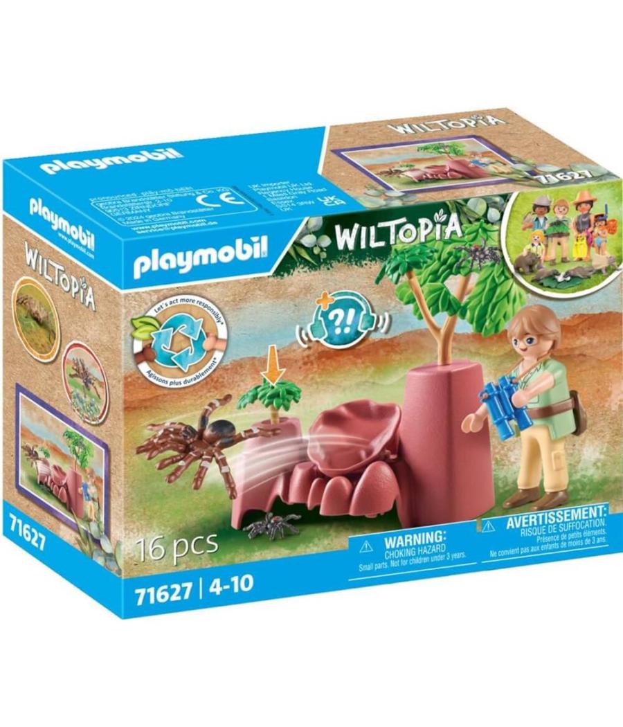 Playmobil wiltopia - rocas con arañas