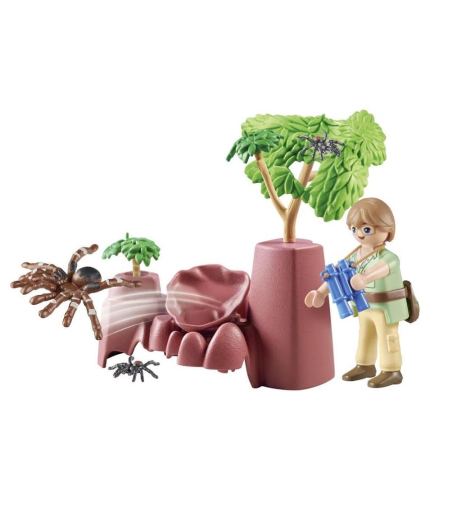 Playmobil wiltopia - rocas con arañas