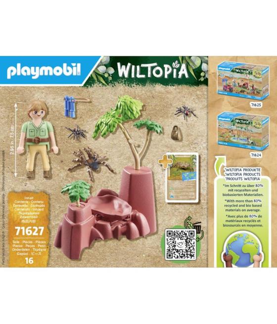 Playmobil wiltopia - rocas con arañas