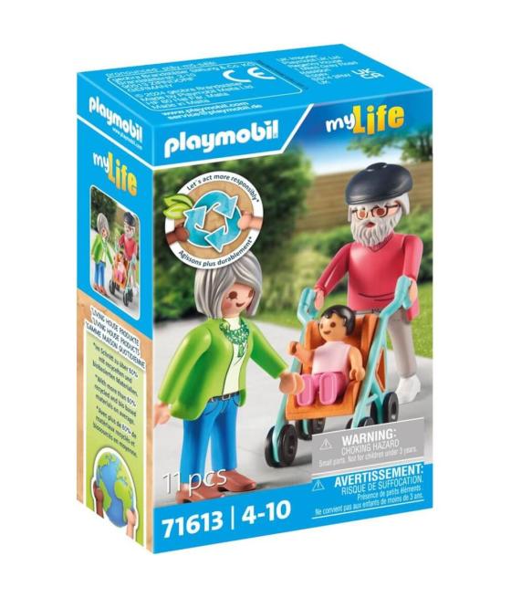 Playmobil my life: abuelos y bebe