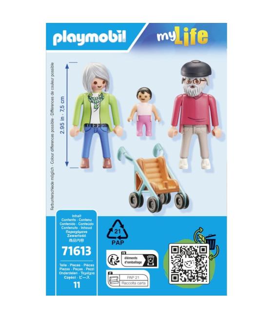 Playmobil my life: abuelos y bebe