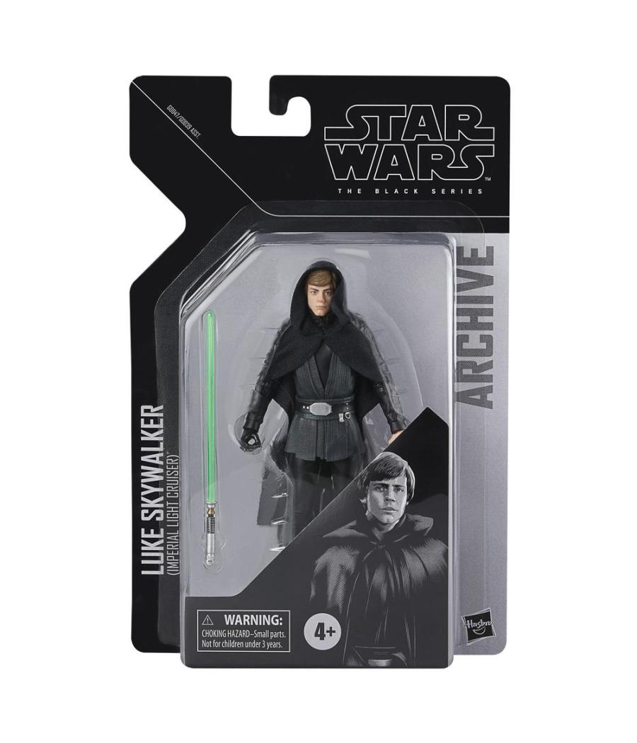 Figura hasbro star wars the black series archive luke skywalker (imperial light cruiser)