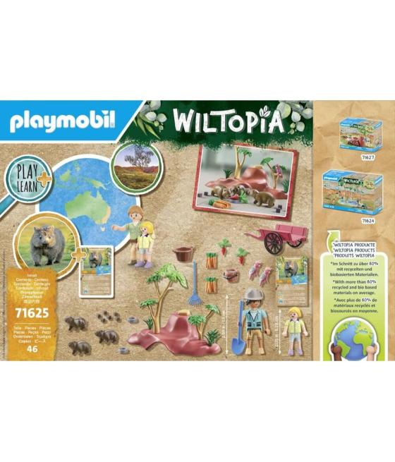 Playmobil wiltopia - refugio del tejon australiano