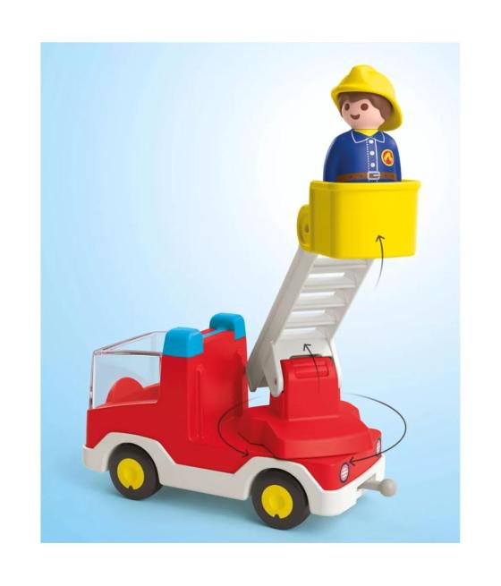 Playmobil junior camion de bombero