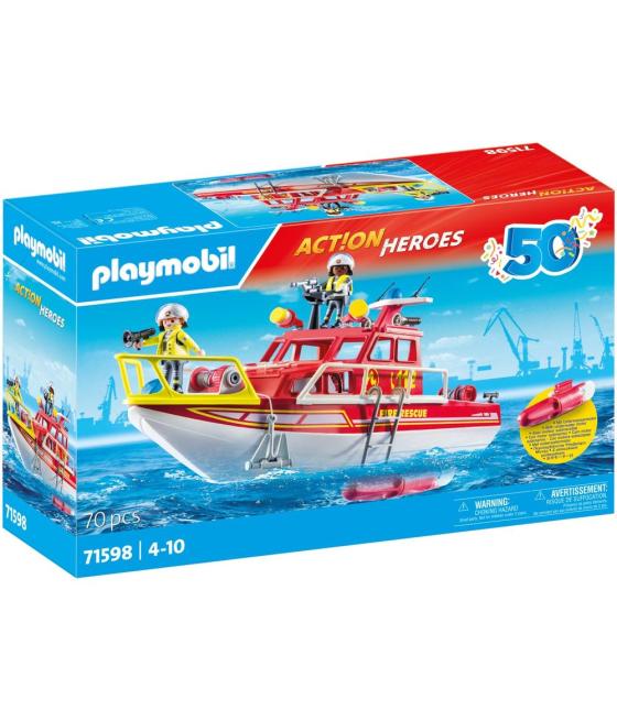 Playmobil barco de rescate