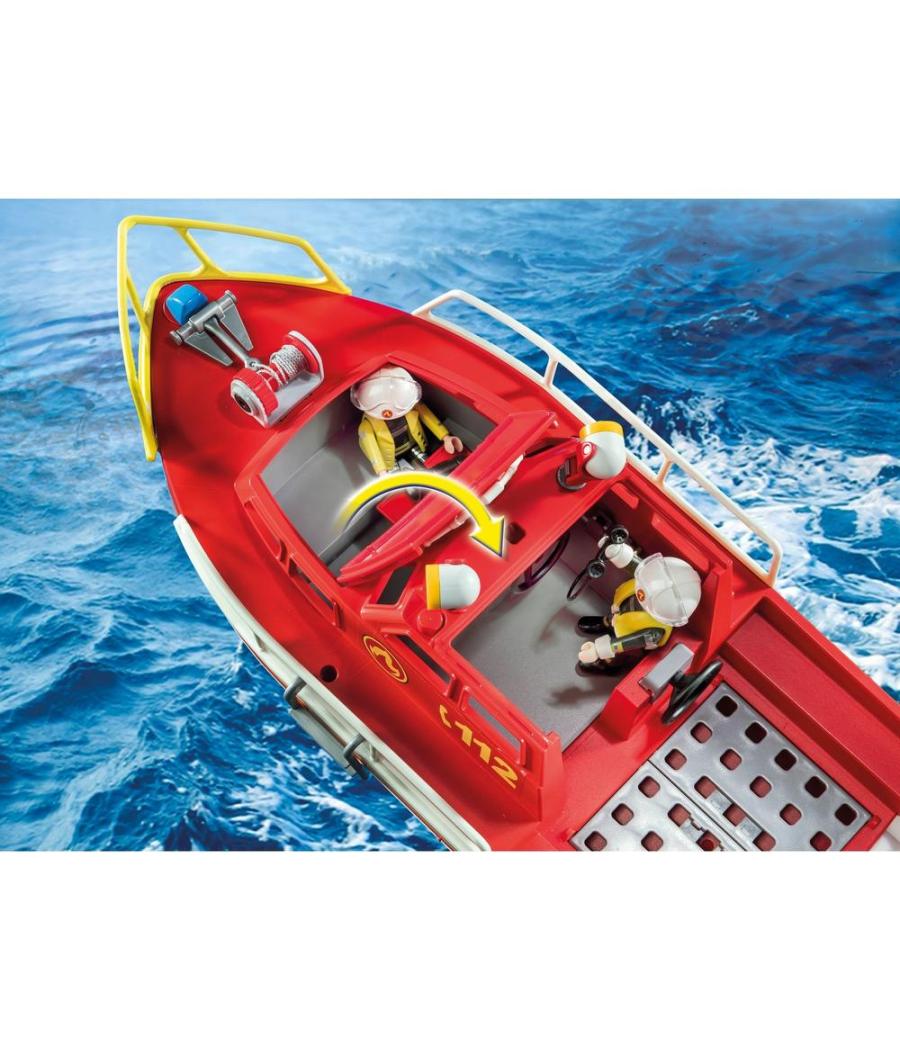 Playmobil barco de rescate