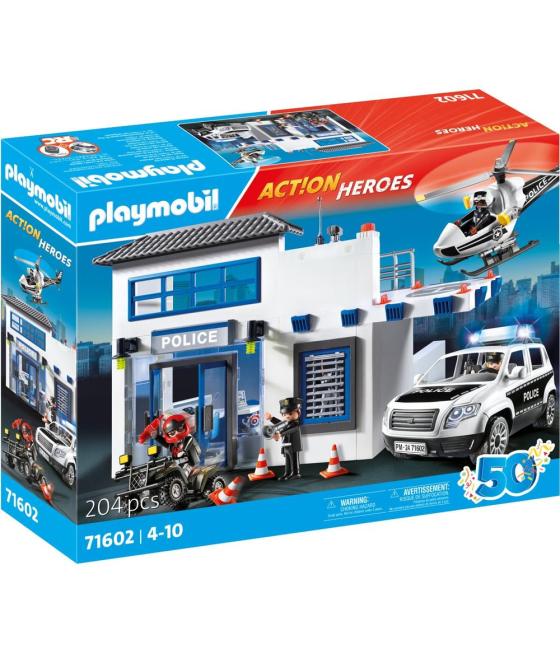 Playmobil mega set policía