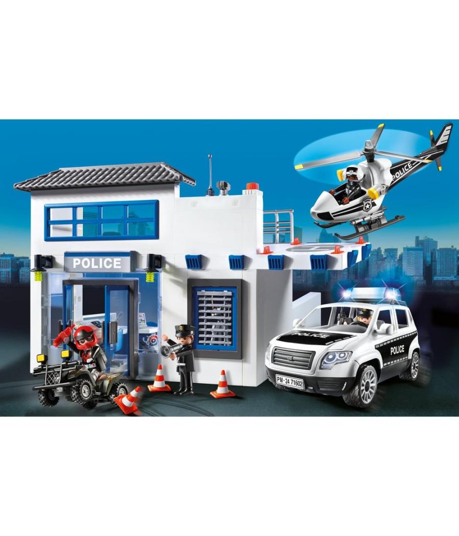 Playmobil mega set policía