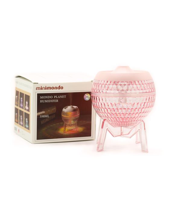 Difusor Rosa Mondo Planet - USB - Cambio de color (luz hacia abajo)