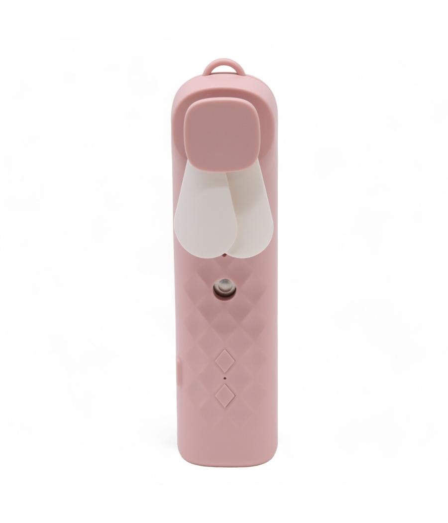 Ventilador y Pulverizador Facial Rosa - USB