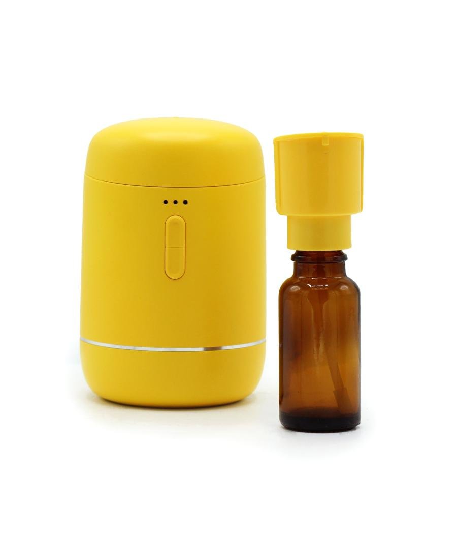 Nebulizador simple de aceite sin agua - USB a C - Amarillo