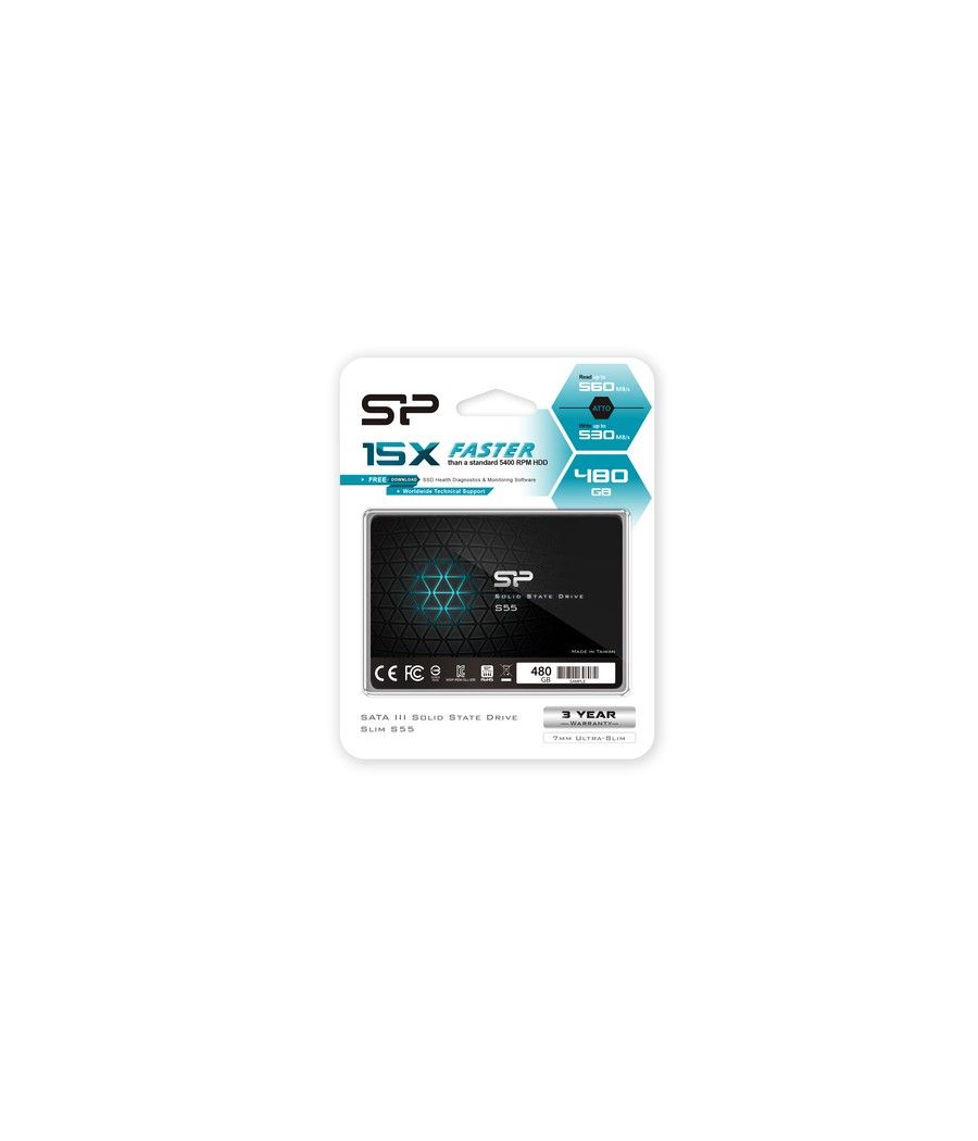 SP S55 SSD 480GB 2.5" 7mm Sata3 - Imagen 7