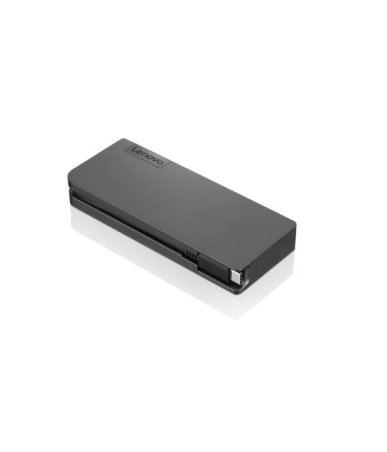 Lenovo 4X90S92381 base para portátil y replicador de puertos Alámbrico USB 3.2 Gen 1 (3.1 Gen 1) Type-C Gris